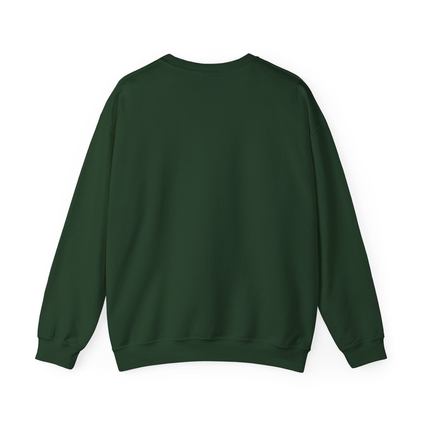 Cozy Fall & Winter Crewneck Sweatshirt – Go On, Spark a Little Joy! - Unisex Heavy Blend™ (Forest Green)